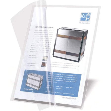 Tarifold Self-Laminating Pockets, Letter Size 9" x 11-3/5", PK50 170-30858